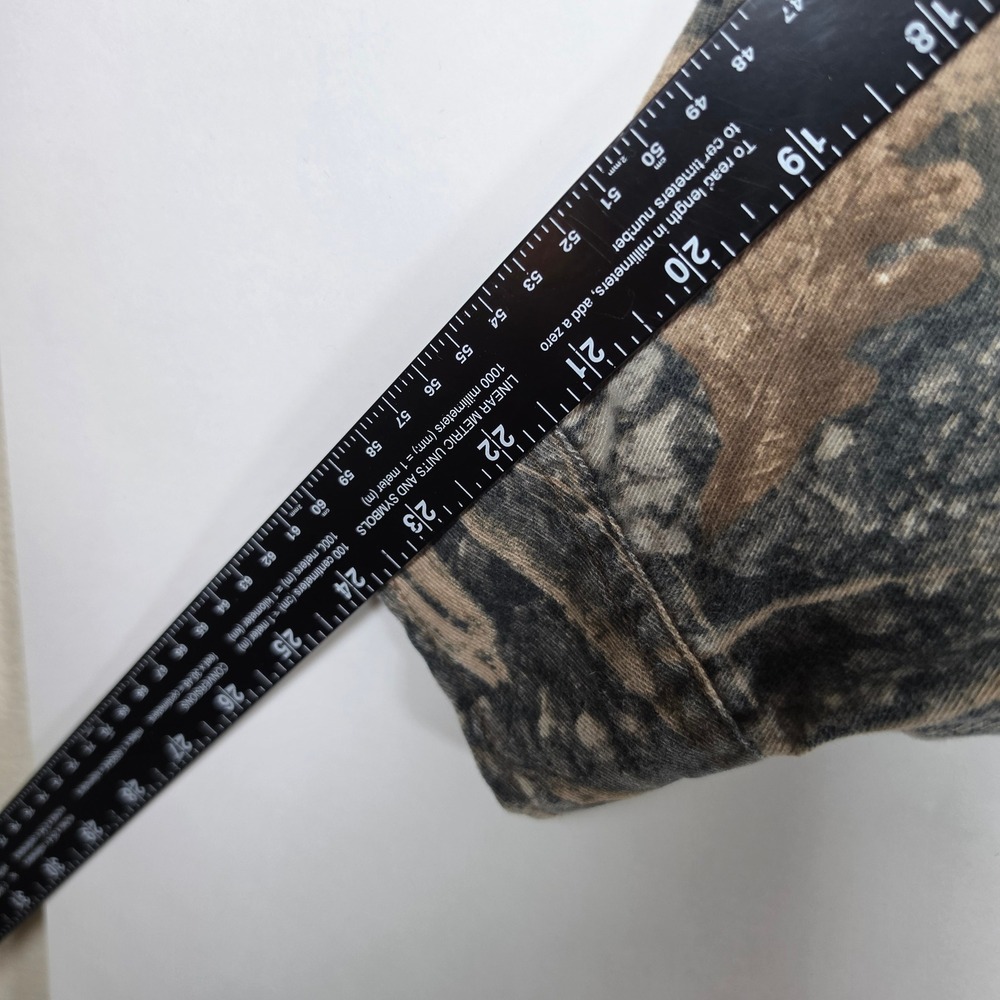 True Timber Men Camo Hunting Shirt Long Sleeve Button Up Camouflage Large - Picture 5 of 9